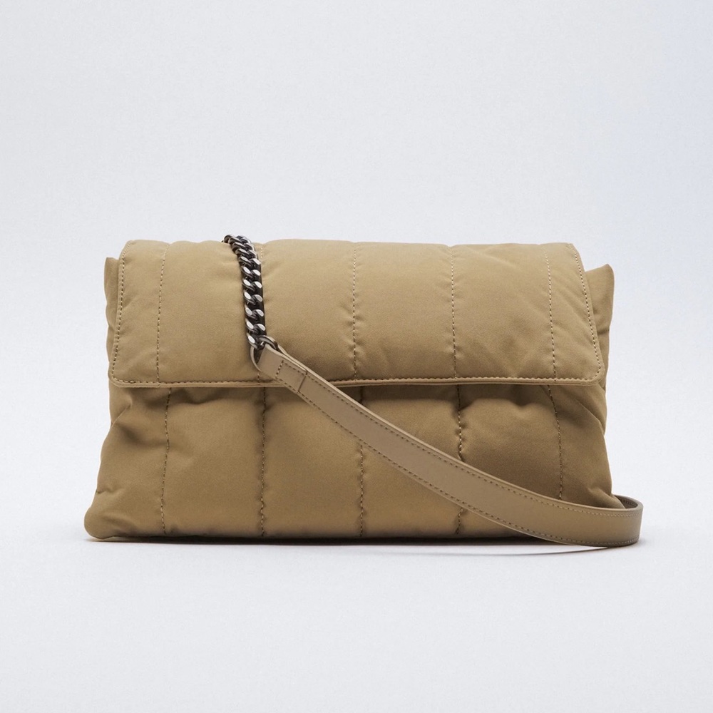 Zara Quilted Shoulder Bag
